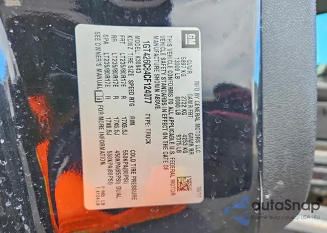 2012 GMC Sierra K3500 Denali из США, поврежденный, VIN 1GT426C84CF124077